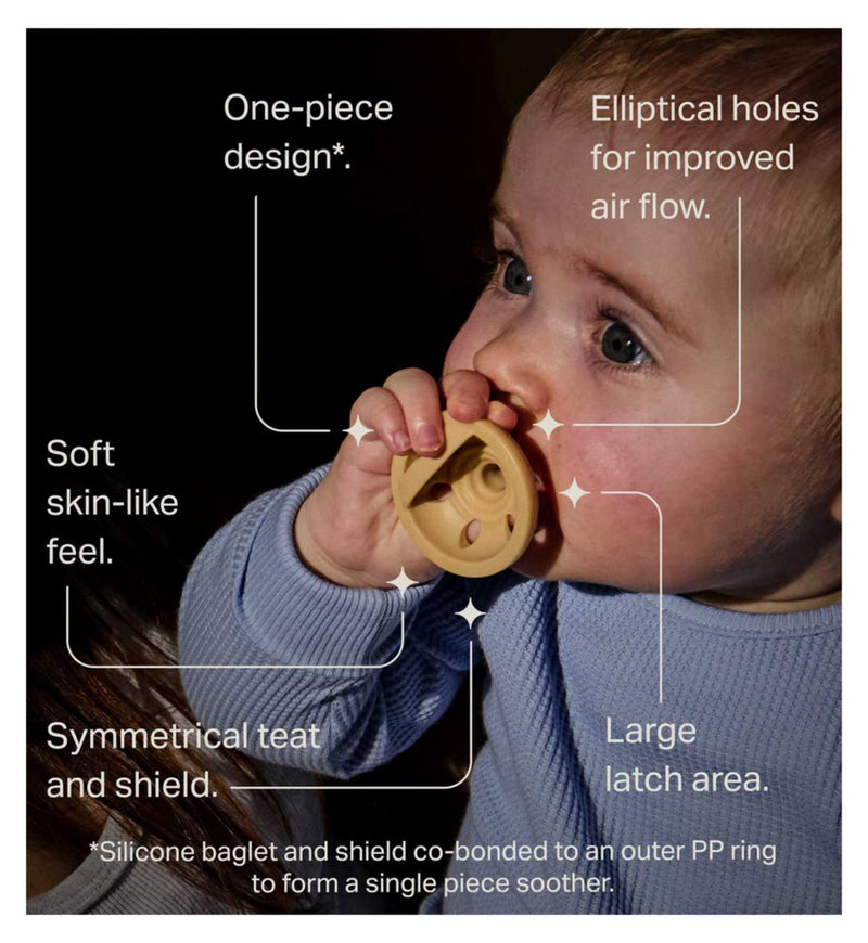 Tommee Tippee breast like soother 6 to 18 months 4 pack (British brand)