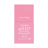 Nails Inc Gel Nail Polish Pink Chiffon 10ml, imported from the UK