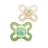 MAM Start Night Baby Soother 2 pack - British product