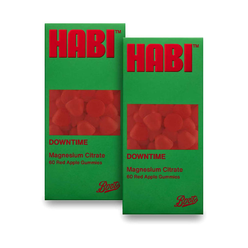 Habi Downtime Magnesium Citrate Gummies 60s (British brand)