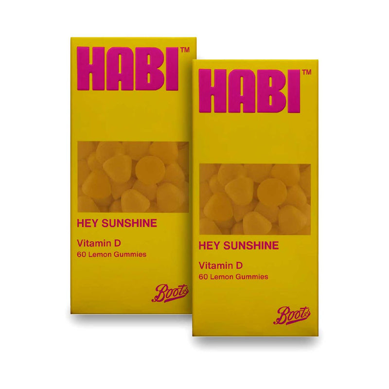 Habi Hey Sunshine Vitamin D Gummies Bundle, imported from the UK