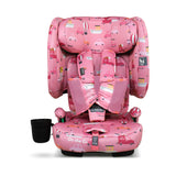 Boots Cosatto On the Go i-Size Travel Car Seat Itchy Feet Rose High-Back Booster- Buy online at McGrocer
