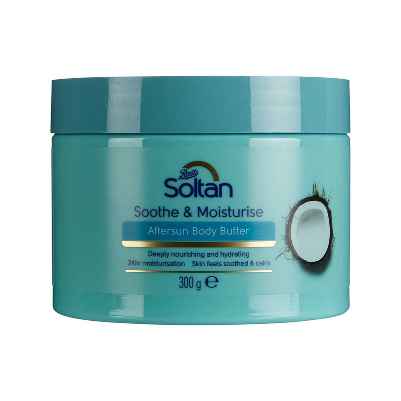 Soltan Aftersun Body Butter Coconut 300g (British brand)