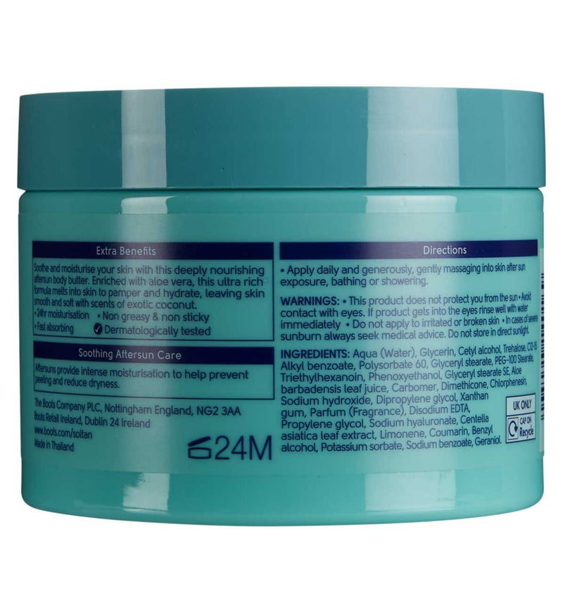 Soltan Aftersun Body Butter Coconut 300g (British brand)