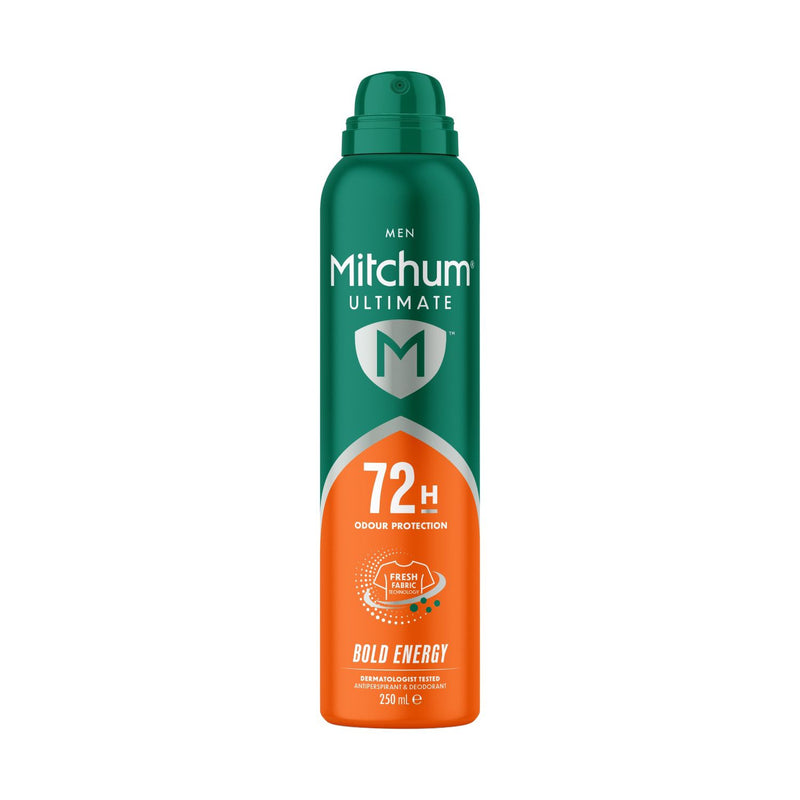 Mitchum Men Ultimate deodorant Bold Energy 250ml, imported from the UK