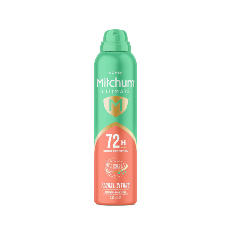 Mitchum Women Ultimate Floral Citrus Anti-Perspirant 250ml (British brand)