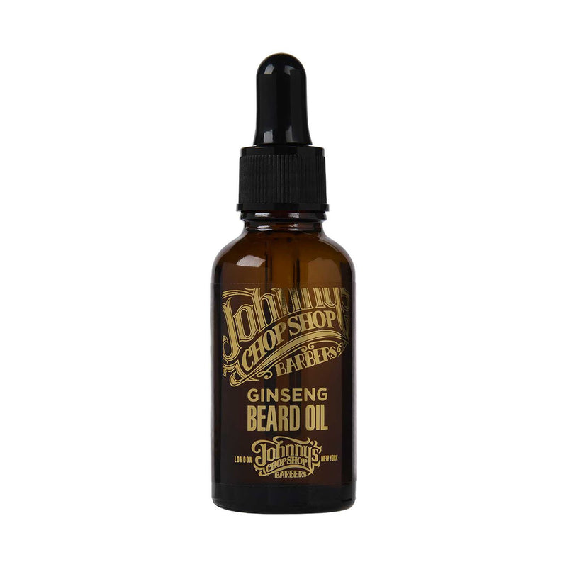 Johnny's Chop Shop ginseng beard oil 30ml, UK version
