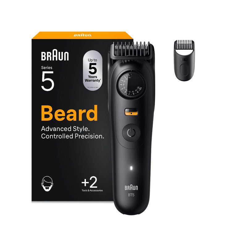Braun beard trimmer Series 5 BT5500 black, UK version