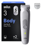 Braun Body Groomer Series 3 BG3500 Grey (British brand)