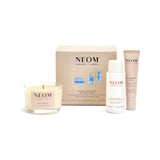 Neom de-stress trio candle bath milk calming pen (British brand)