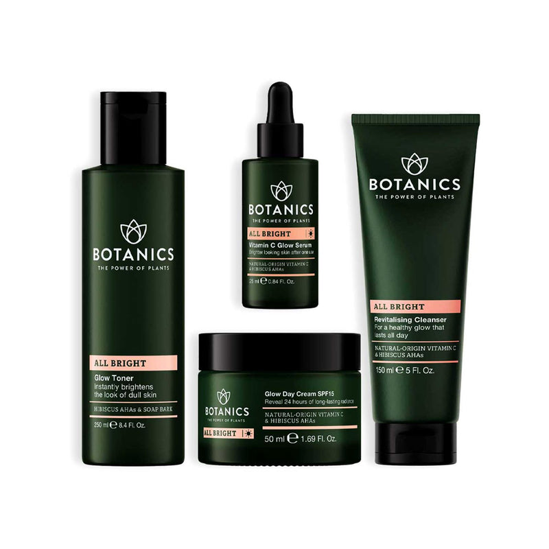 Botanics The Glow Bundle skincare kit - British product