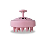 Boots FUL Scalp Massager Brush Pink Silicone Hair Care Cleanser- Buy online at McGrocer