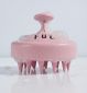 FUL Scalp Massager Brush Pink Silicone Cleanser - British product