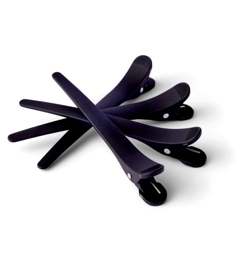 Boots hair sectioning clips black 4 pack - British product