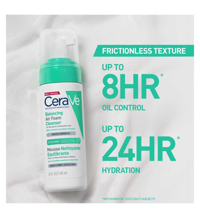 CeraVe Balancing Air Foam Cleanser 148ml - British product
