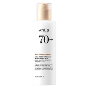 Anua Rice 70 Intensive Moisturising Milk 150ml - British product