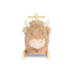 Tutti Bambini Douglas Highland Cow Rocking Toy Mykt Leketøy