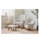 Tutti Bambini children's rocking chair Boucle Mushroom, imported from the UK