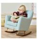Tutti Bambini children's rocking chair Boucle Ocean stone (British brand)