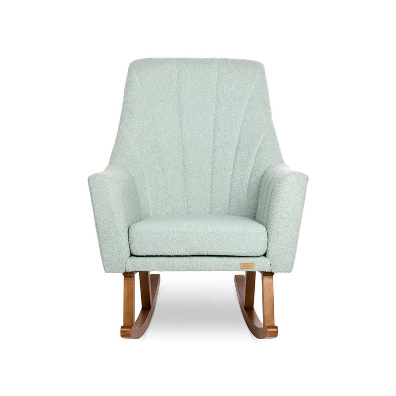Tutti Bambini rocking chair and footstool Boucle Ocean Stone (British brand)