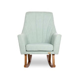 Tutti Bambini rocking chair and footstool Boucle Ocean Stone (British brand)