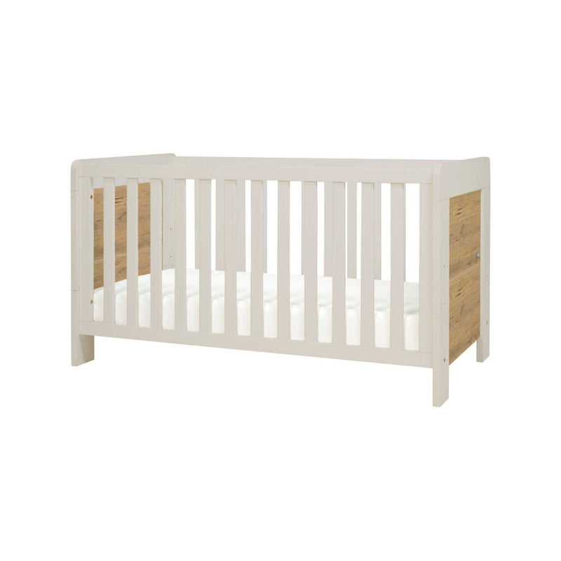 Tutti Bambini cot bed White Sand Distressed Oak - British product