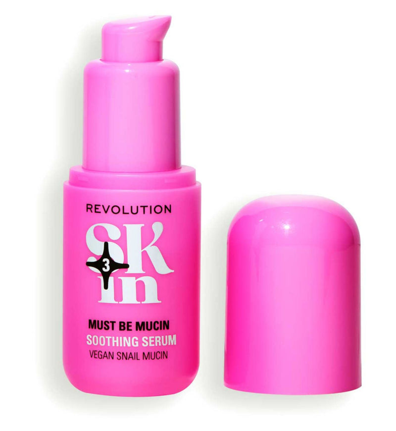 Revolution Skin vegan snail mucin soothing serum, UK version