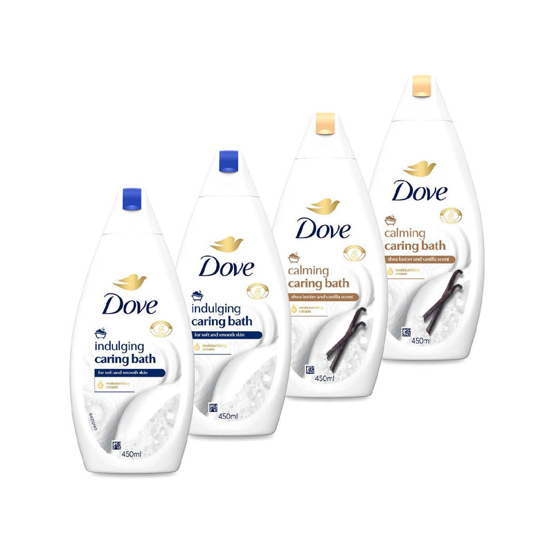 Dove Bath Soak Bundle 450ml Shea Butter Formula - British product