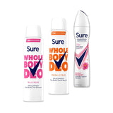 Sure Women Deodorant Bundle Mixed Scents Various Sizes (British brand)