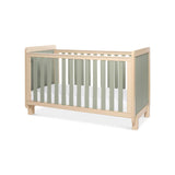 Tutti Bambini Kuba Cot Bed Golden Oak and Sage Weave (British brand)