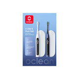 Oclean X Lite Sonic Toothbrush Blue Grey Duo, imported from the UK