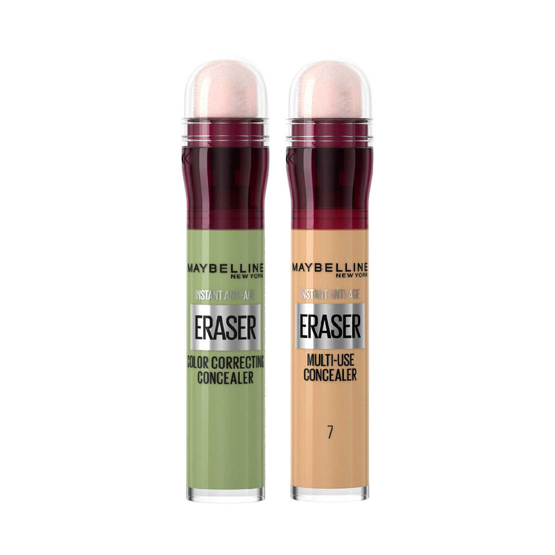 Maybelline colour correcting concealer duo sand green, imported from the UK