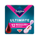 Boots Bodyform Ultimate Ultra Regular Wing Sanitary Towels 12pk- Buy online at McGrocer