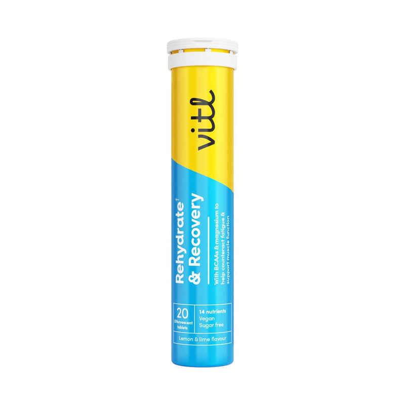 Vitl lemon lime effervescent tablets 20s (British brand)