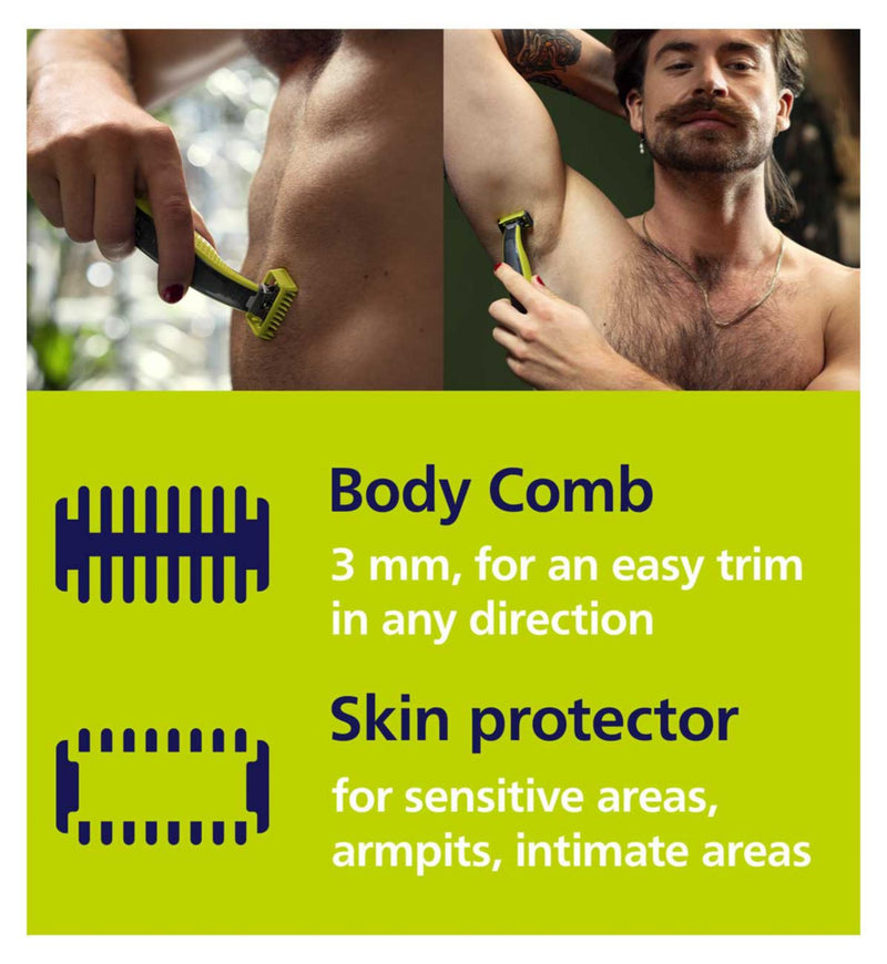 Philips OneBlade Replacement Blades Kit, imported from the UK