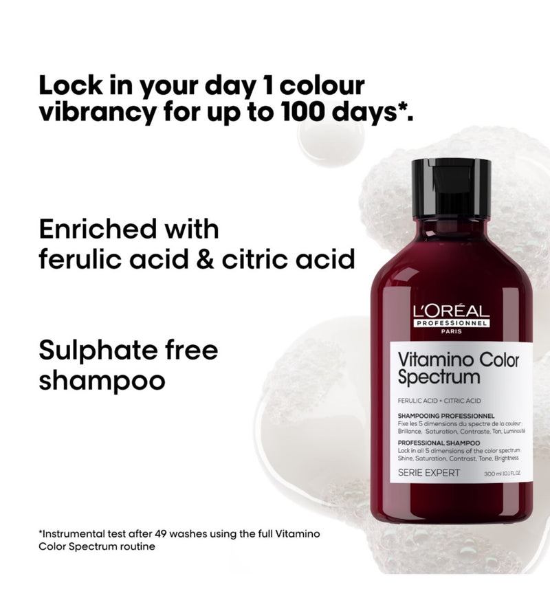 L'Oreal Professionnel Vitamino Color Spectrum Duo Shampoo, UK version