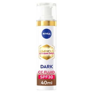 Boots NIVEA Luminous630 CC Face Fluid Dark Spot 40ml Skincare- Buy online at McGrocer