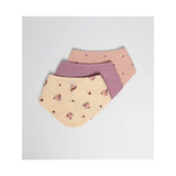 Maybe Baby 3 pack girls bibs one size, imported from the UK