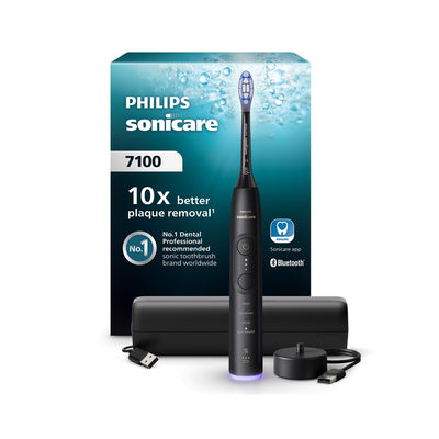 Philips Sonicare 7100 Elektrische Zahnbürste Schwarzes Reiseetui