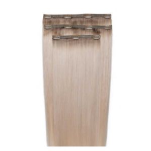 Boots Beauty Works Deluxe Clip-in Hair Extensions Glacier Blonde 16 inch- Buy online at McGrocer