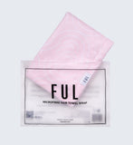 FUL microfibre hair towel wrap super absorbent quick-dry turban, imported from the UK