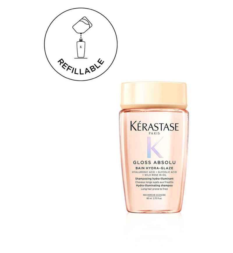 Kérastase Gloss Absolu hydra-illuminating shampoo 80ml, UK version