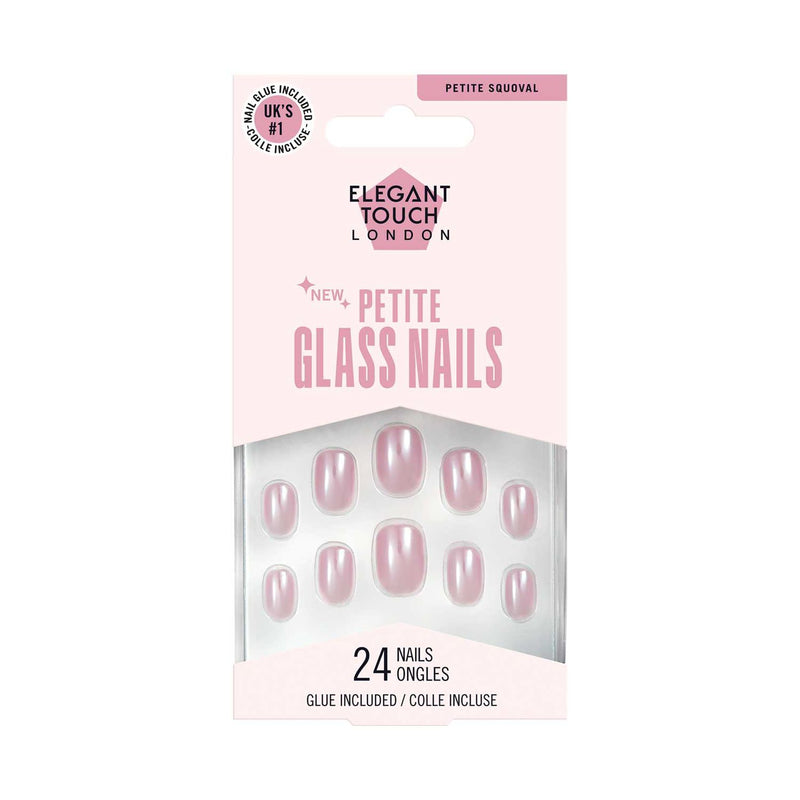Elegant Touch glass nails Sugar Snow, imported from the UK