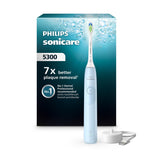 Boots Philips Sonicare 5300 Electric Toothbrush Light Blue W2 Optimal White Head- Buy online at McGrocer