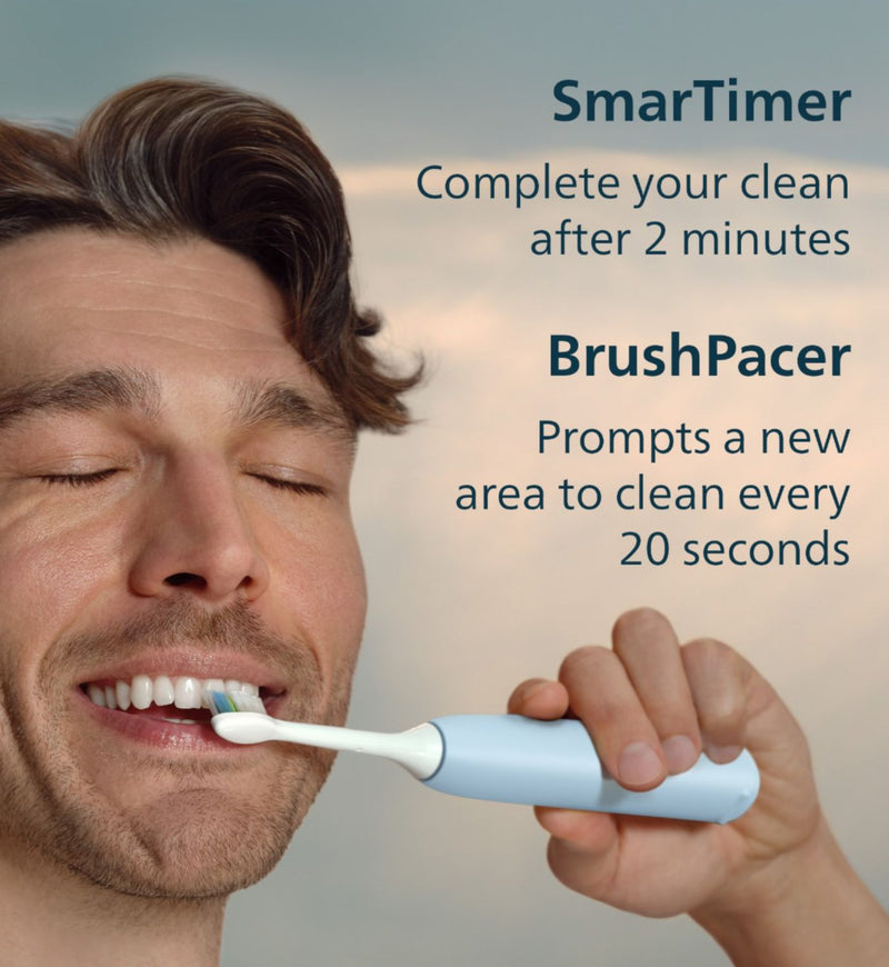 Philips Sonicare 5300 Electric Toothbrush Light Blue, imported from the UK
