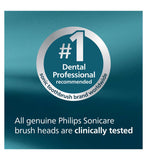 Philips Sonicare replacement brush heads 6 pack white imported from the UK