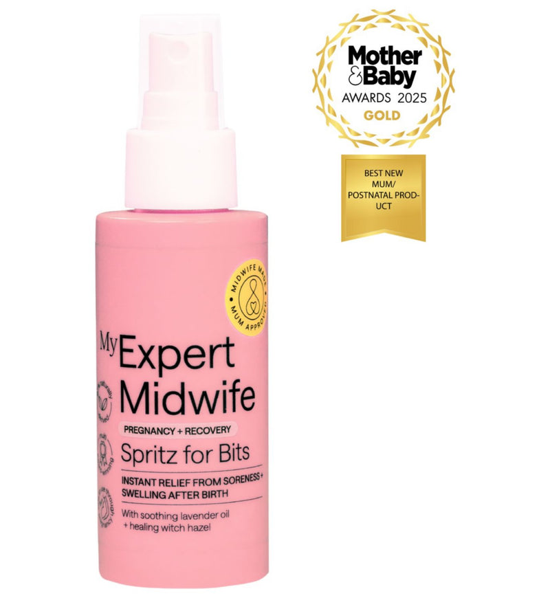 My Expert Midwife perineal spray 100ml, imported from the UK