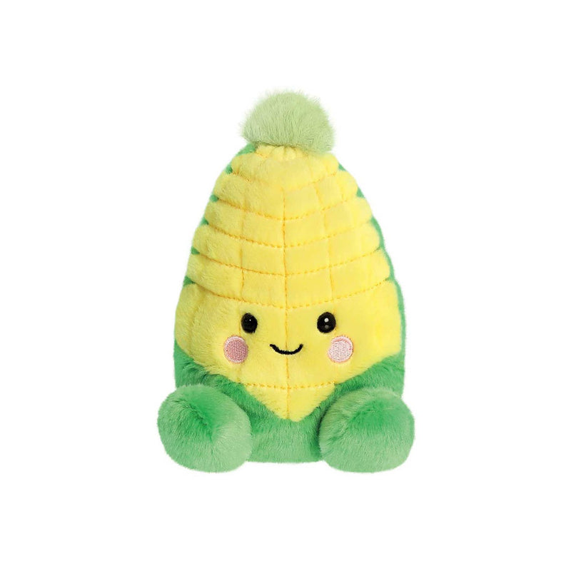 Aurora Palm Pals Wavey Corn 5in plush toy, imported from the UK