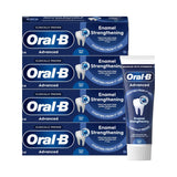 Oral-B Enamel Strengthening Toothpaste Clean Mint 75ml x4, imported from the UK