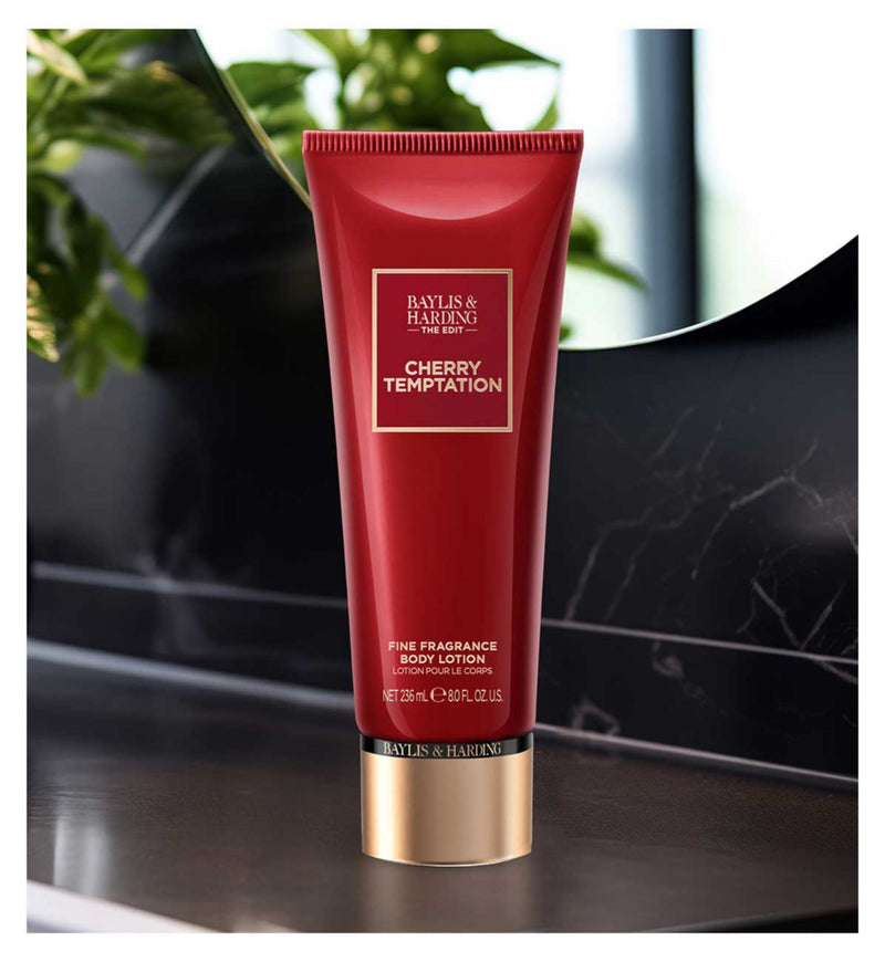 Baylis & Harding Cherry Temptation body lotion 236ml, UK version